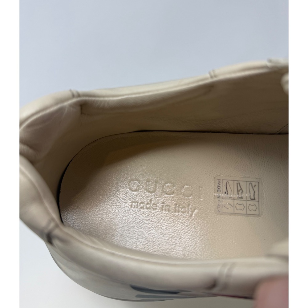 Gucci Rhyton Lips Leather Sneaker Size 9 US 8 Gucci - Picture 8 of 10